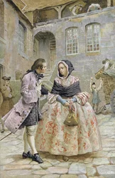 シュヴァリエデグリューとマノンの最初の出会い